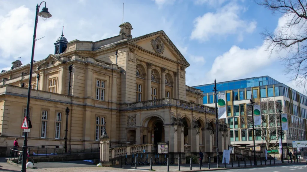 Classic stone civic building in the UK, suitable for local government news coverage.