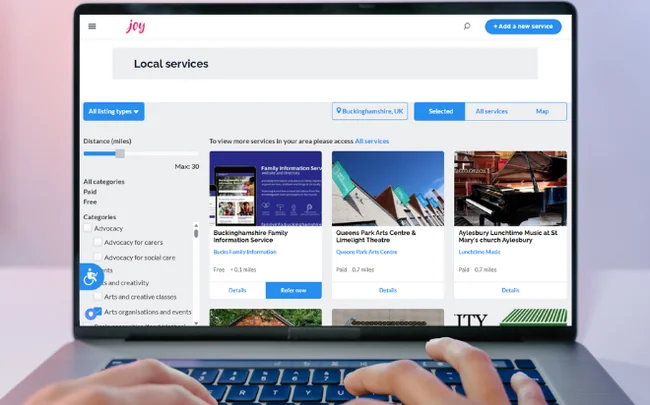 Buckinghamshire services move to Joy Marketplace