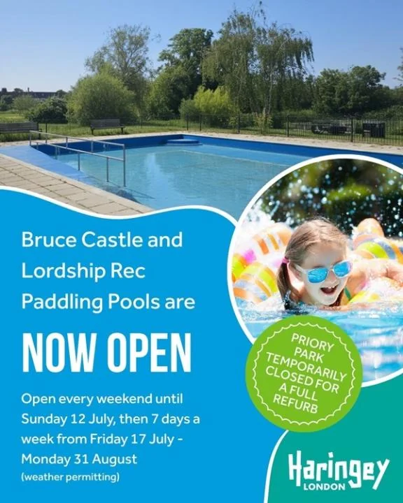 Haringey paddling pools reopen free for summer: what residents need to know