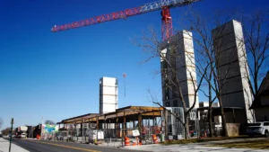 Shrewsbury parking changes as Perches House crane arrives
