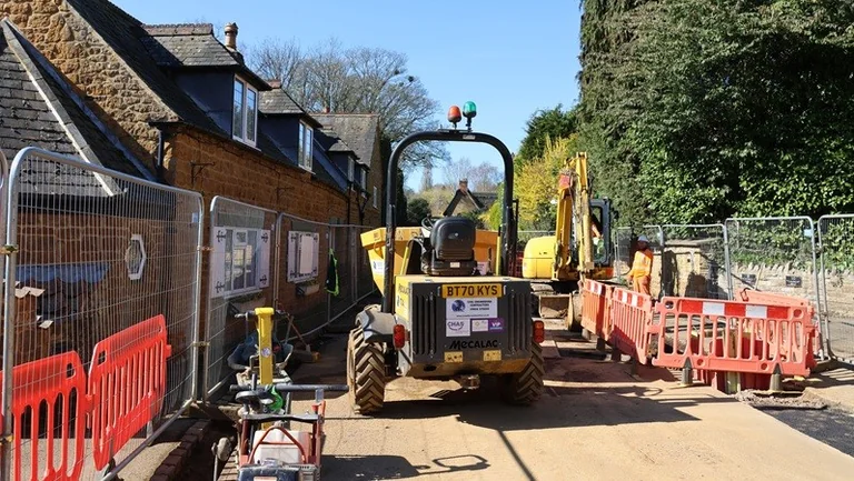 Thorpe Malsor sewer fix reduces spill risk