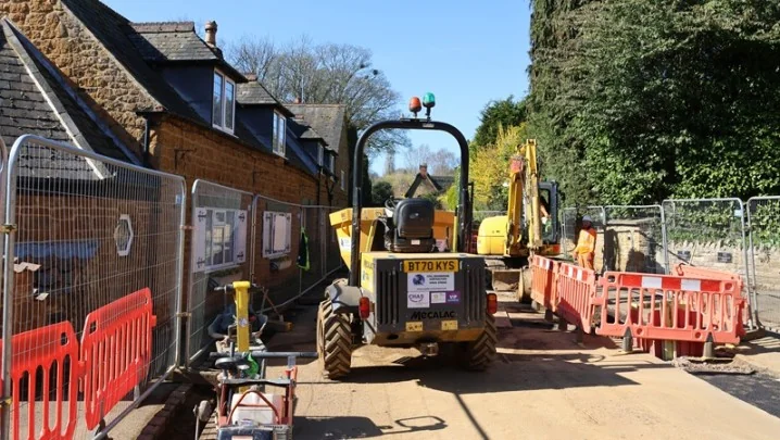 Thorpe Malsor sewer fix reduces spill risk