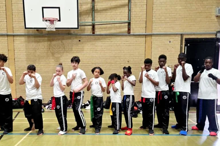Tottenham juniors impress at kickboxing sparring event