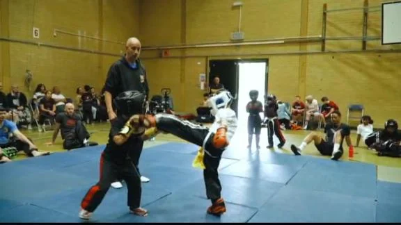 Tottenham juniors impress at kickboxing sparring event