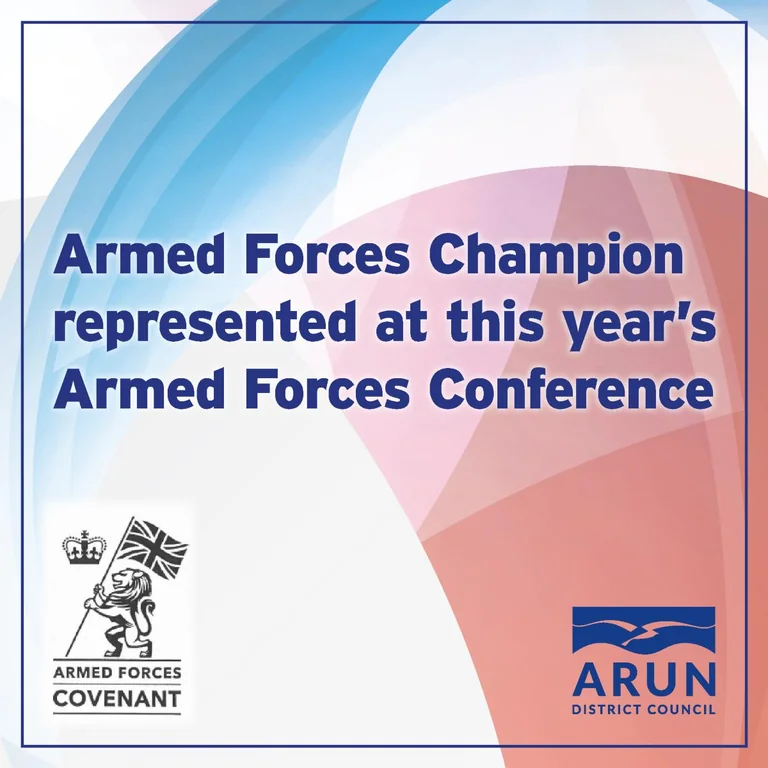 Arun families can access wider Armed Forces support
