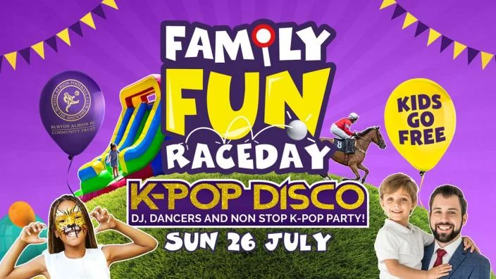 Burton Albion Family Fun Raceday in Uttoxeter on 26 July