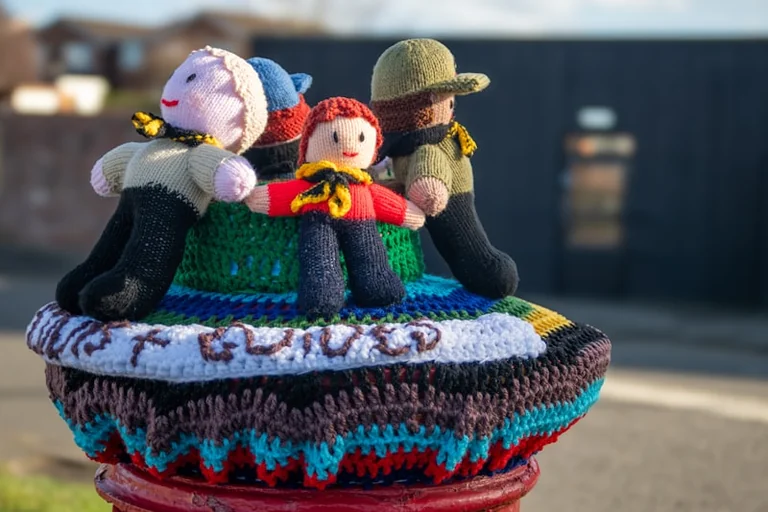 Cosby Yarn Bomb: Free village trail runs 27–29 July