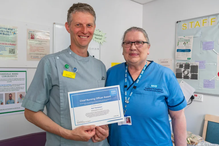 How a Harrogate mentor earned rare NHS recognition