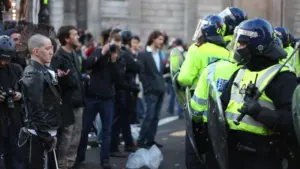 Man appears in Aberdeen Sheriff Court after protest-related arrest