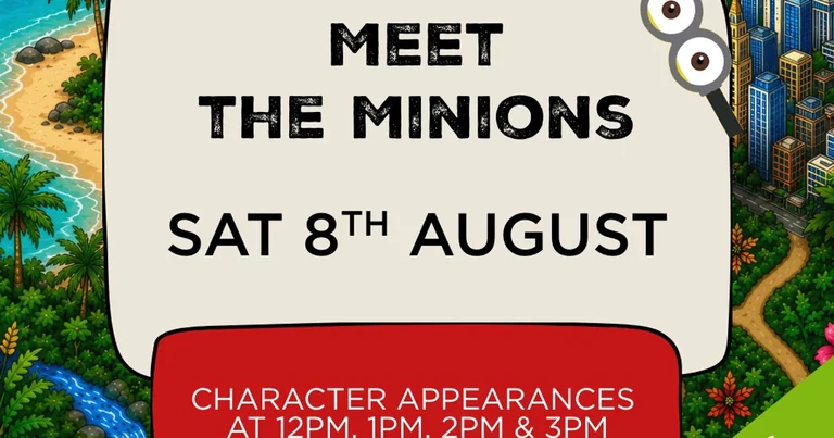 Meet the Minions in Fleetwood: Free Fun on 8 August