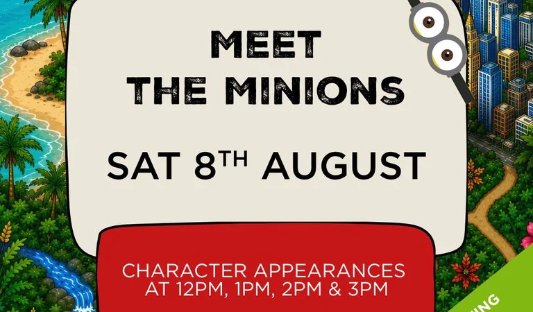Meet the Minions in Fleetwood: Free Fun on 8 August