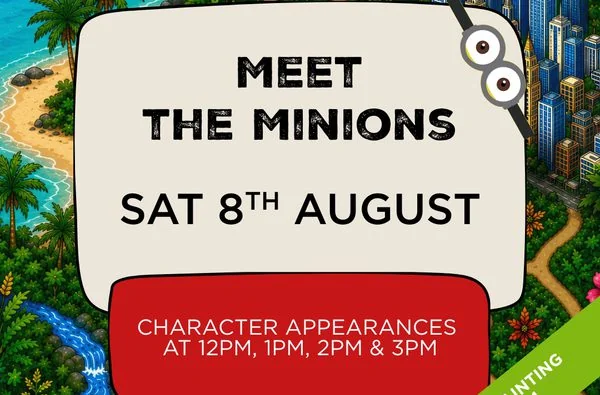 Meet the Minions in Fleetwood: Free Fun on 8 August