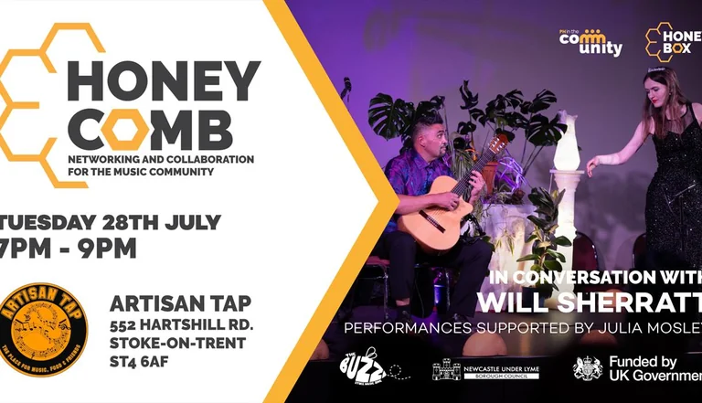 Stoke musicians meet Mr Will at Artisan Tap on 28 July