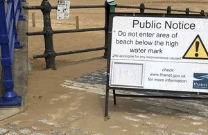 Thanet beaches paid the price for sewage failures