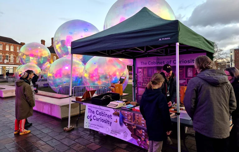 Free Cabinet of Curiosity tours Leicester neighbourhoods