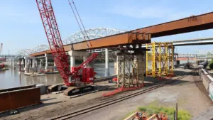 Grantham drivers face lane restrictions as bridge advances