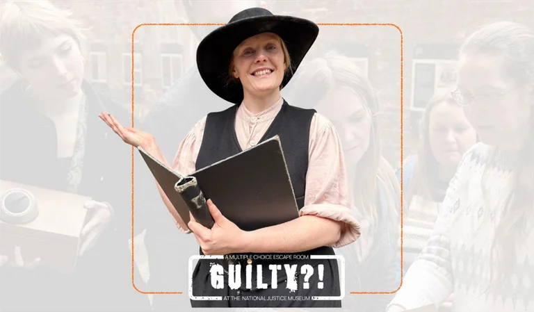 Guilty?! Nottingham escape room: 22–23 August dates