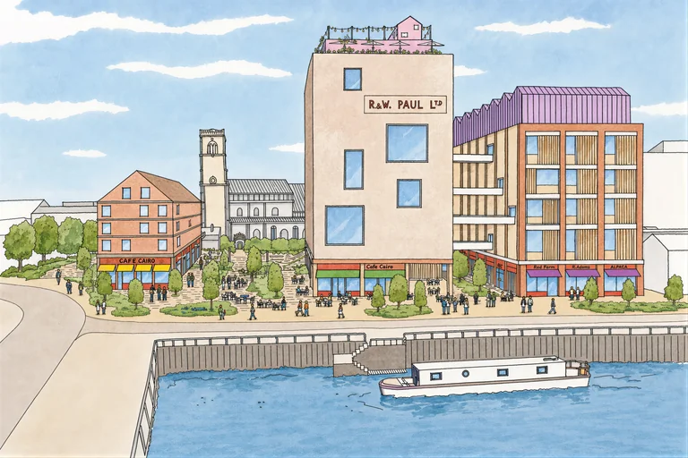 Ipswich Waterfront regeneration: New plans for historic silo site