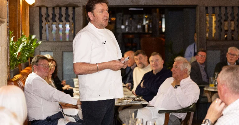 James Martin lunch in Broadway: timings for 25 August