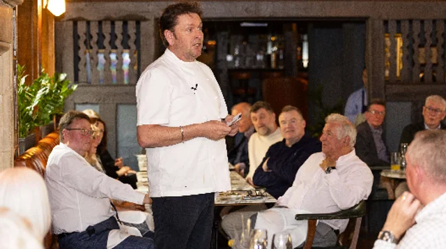 James Martin lunch in Broadway: timings for 25 August