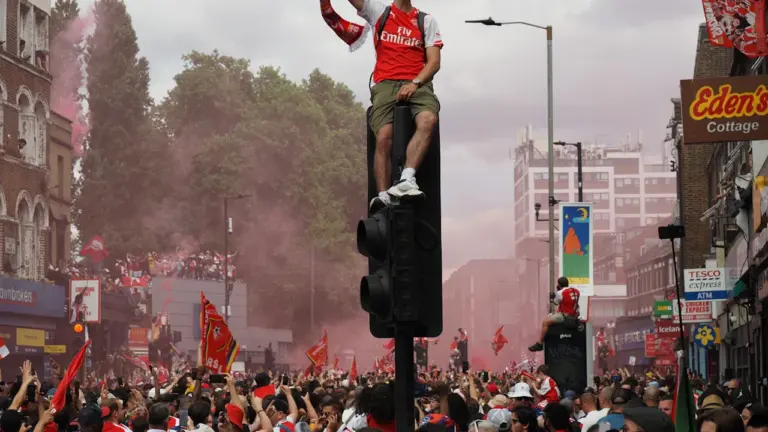 Police release images after violence at Arsenal victory parade