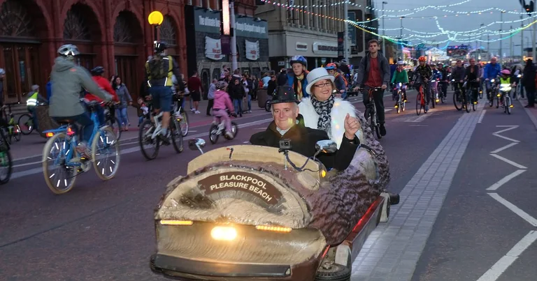 Ride the Lights: Blackpool’s free 1 September ride