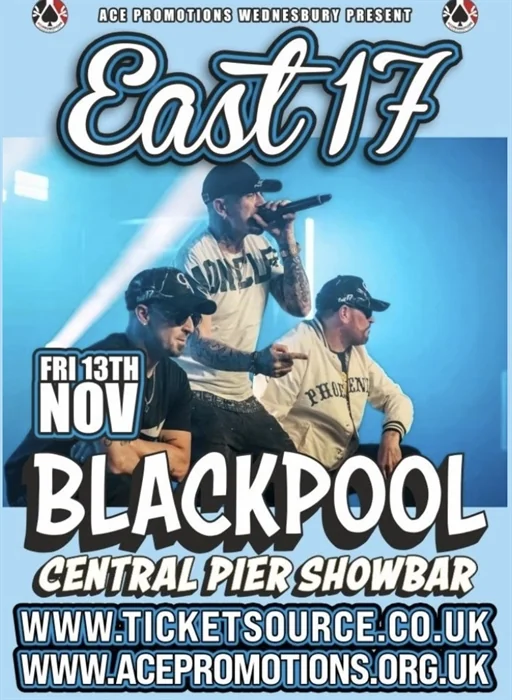 East 17 bring 90s hits to Blackpool for £25: key details