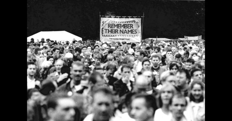 UK AIDS Memorial Quilt opens free at Glasgow Tramway