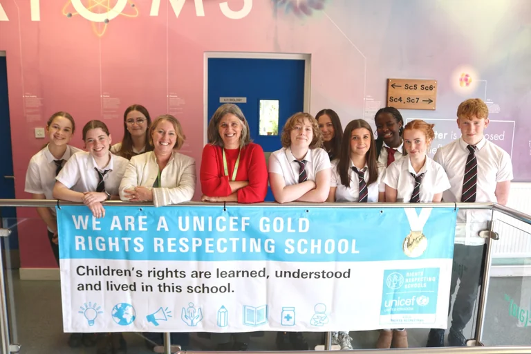 Banchory pupils’ voices recognised with top rights award